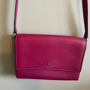 Kate Spade Fuchsia Crossbody Bag